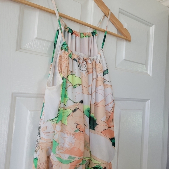 Lily Halter Maxi Boho Dress S - Picture 8 of 11